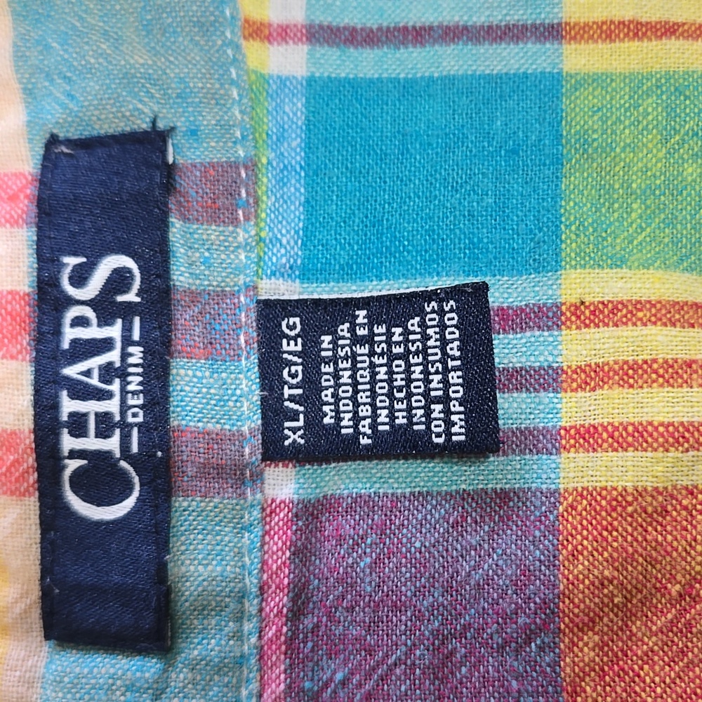 Chaps ladies Plaid Shirt - Picture 3 of 4